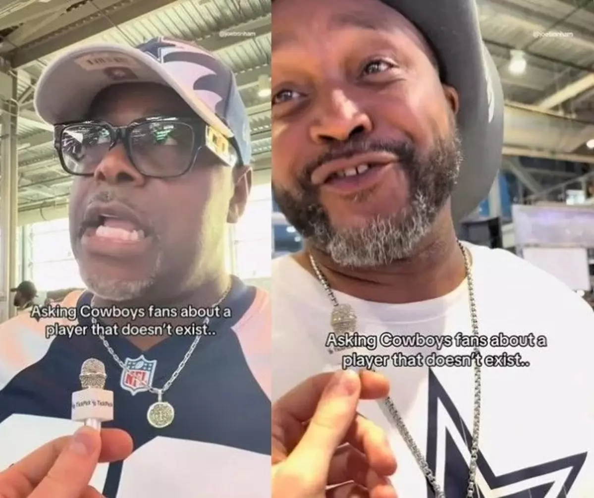 Tricking Dallas Cowboys Fans With Fake Players