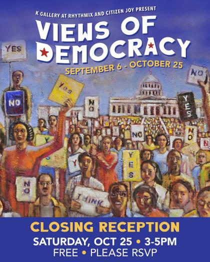 Saturday 10/25: Views of Democracy: Gratitude and Hope for the Future