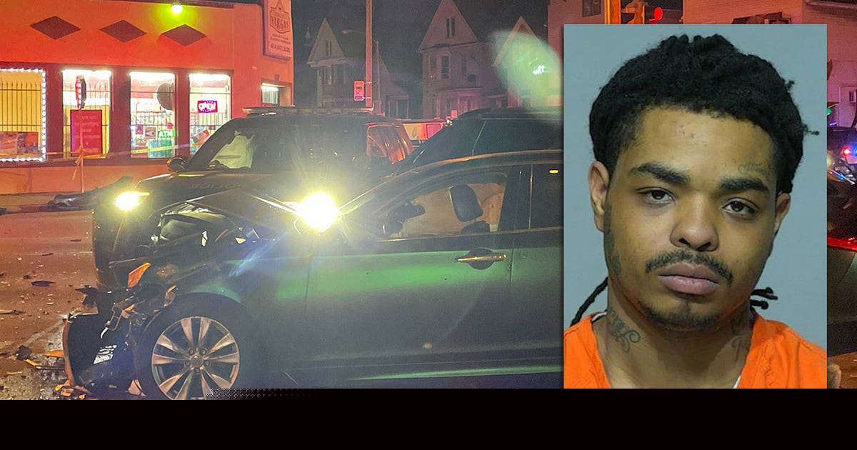 Milwaukee police chase, crash on south side; man gets 12 years in prison