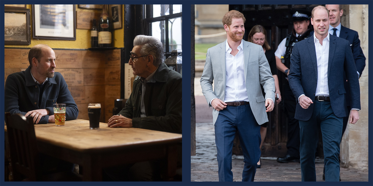 Prince William Mentions Prince Harry During His Conversations With Eugene Levy