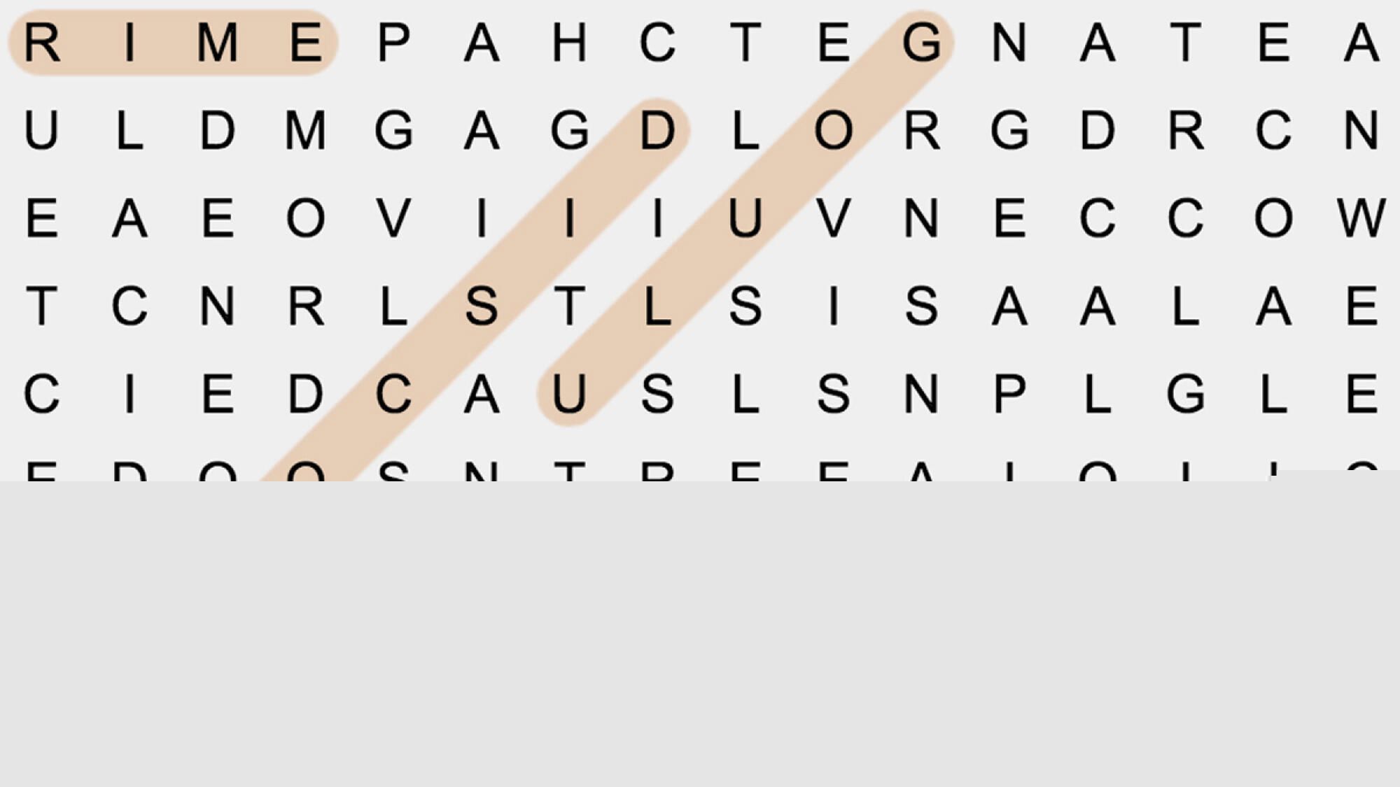 Mots mélangés gratuits - 11 août 2026 Grille n°11