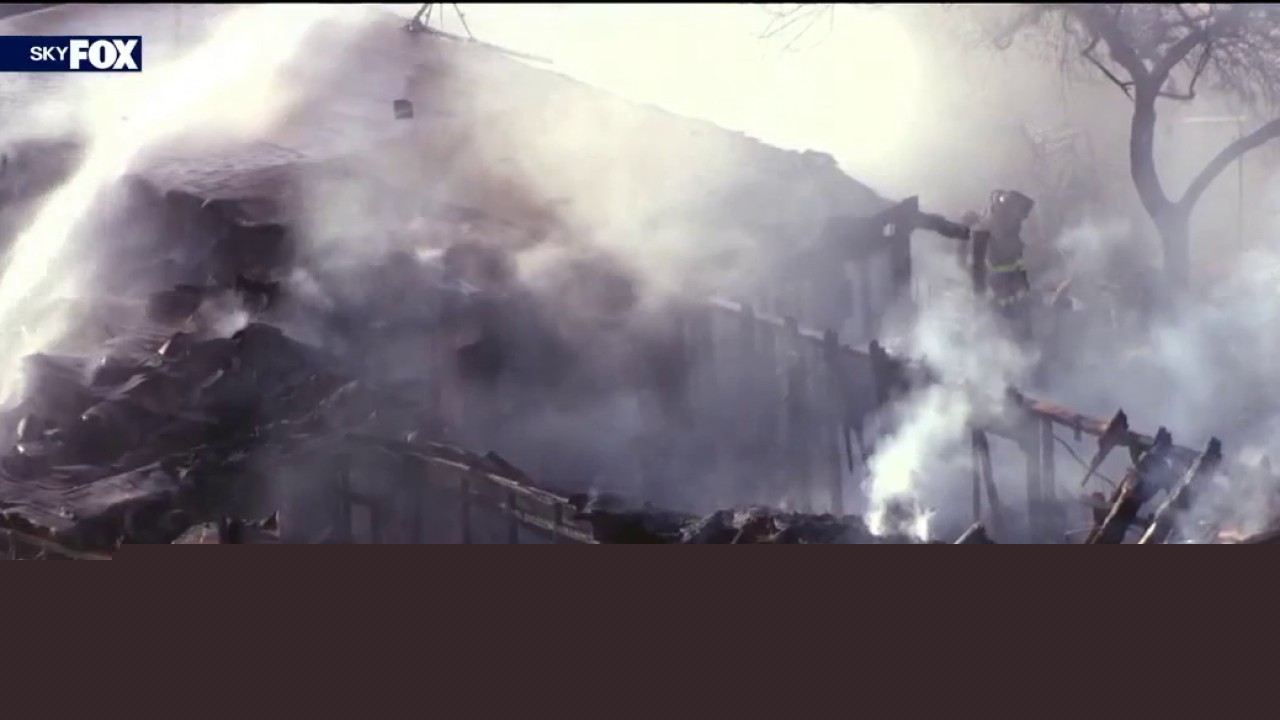 Peoria home destroyed by large fire