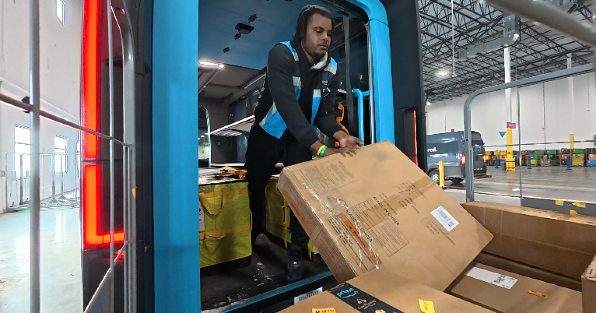 How Amazon keeps central Indiana deliveries going despite snow, ice and cold
