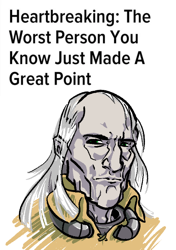 Warhammer 40,000 - Fabius Bile any time he discusses daemons | /r/grimdank