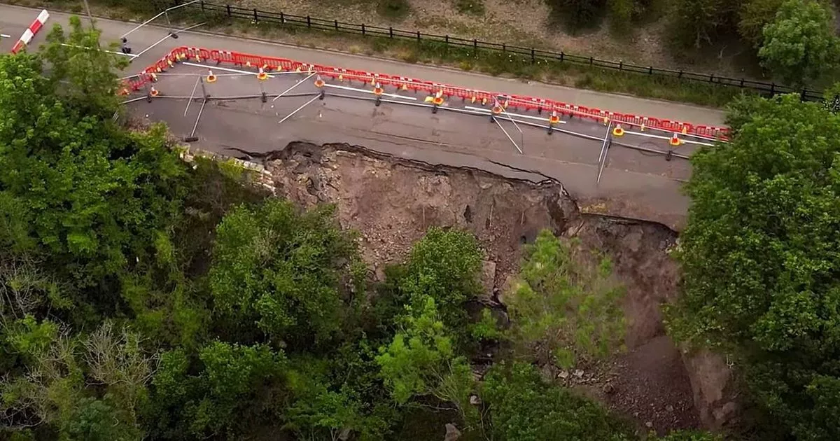 Welsh road to re-open for first time in nearly five years after storm damage