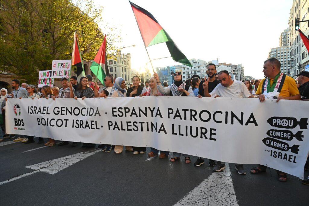 València, Elx i Alacant surten al carrer en suport al poble palestí
