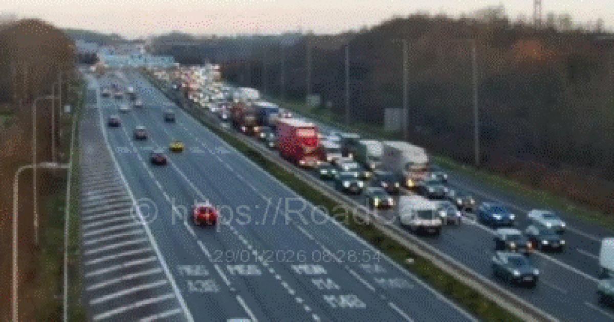 Drivers warned of possible delays following Lorry fire