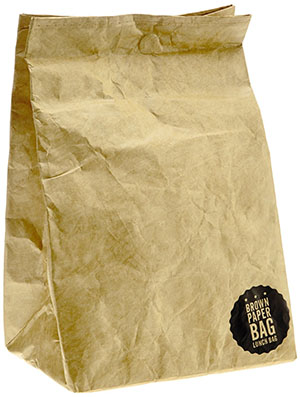 A Plastic Bag That Looks Like A Paper Bag