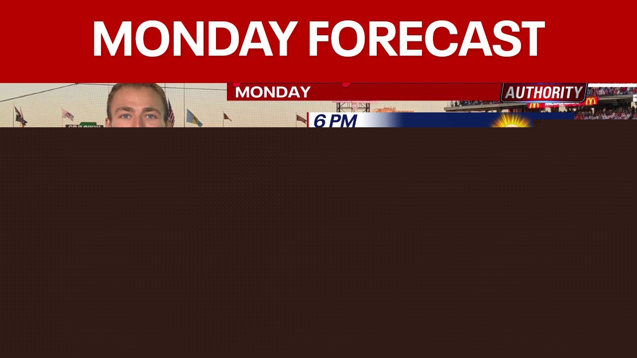 Philadelphia weather: Monday forecast