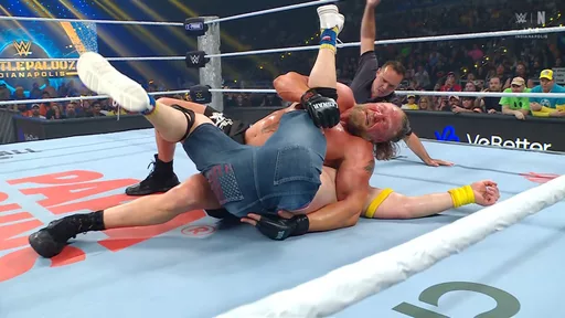 Brock Lesnar (w/ Paul Heyman!) Slaughters John Cena in Wrestlepalooza Opening Bout