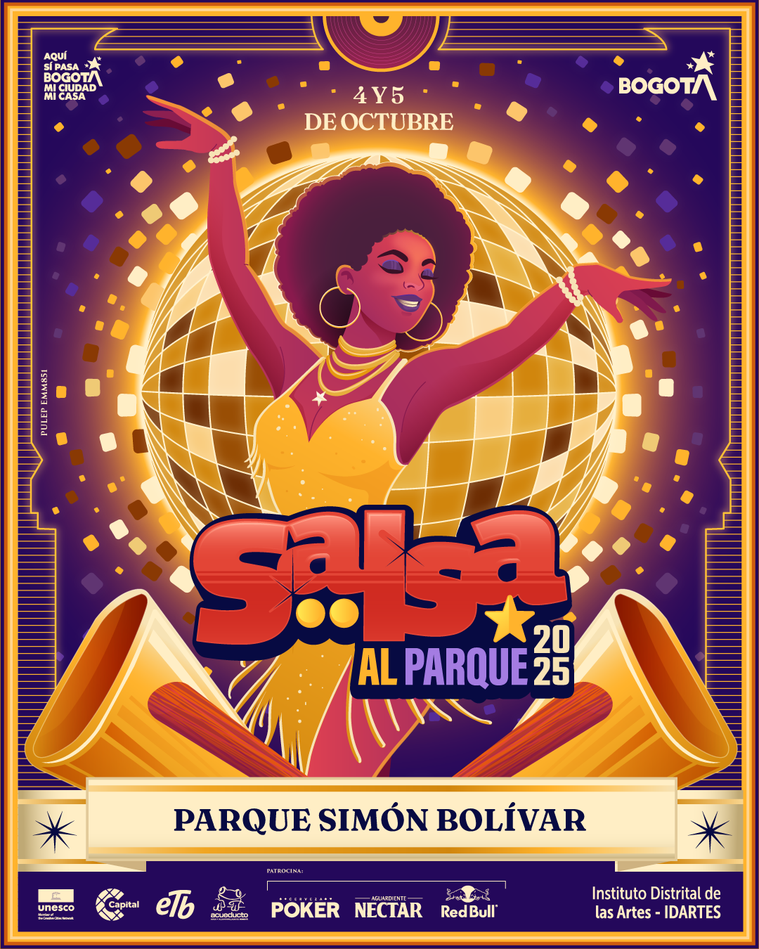 Una a una, estas son las orquestas del Festival Salsa al Parque, Bogotá 2025