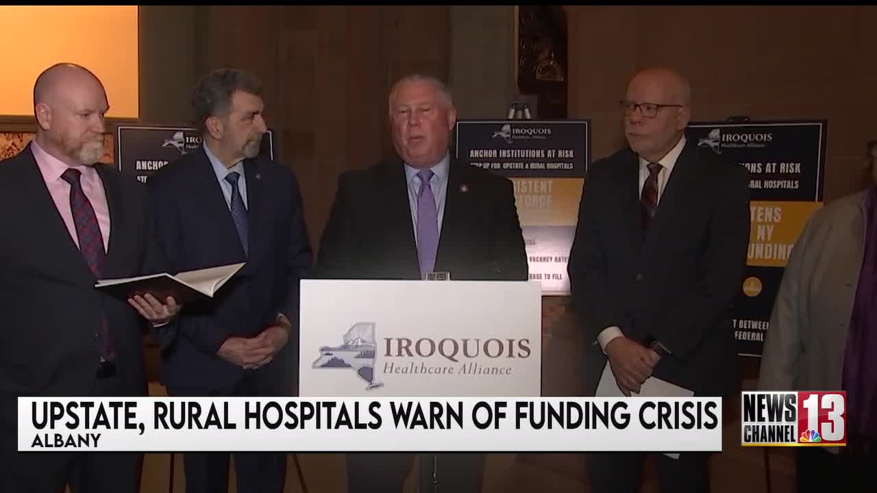 Upstate, rural hospitals call for state action as federal cuts threaten care
