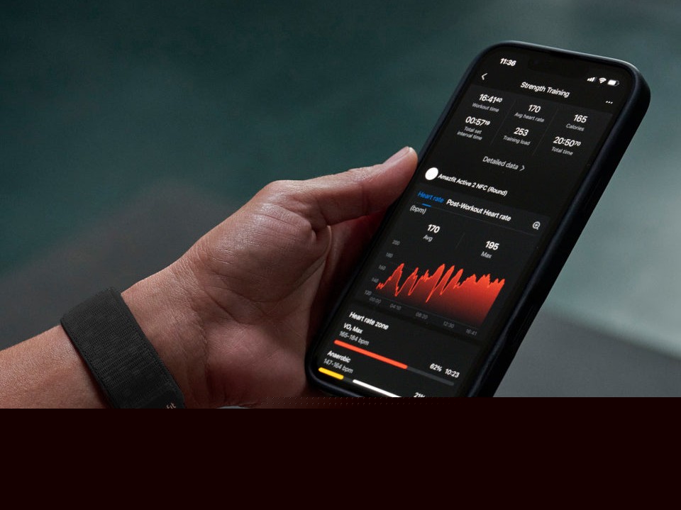 Amazfit Helio Strap adds support for tennis in latest update