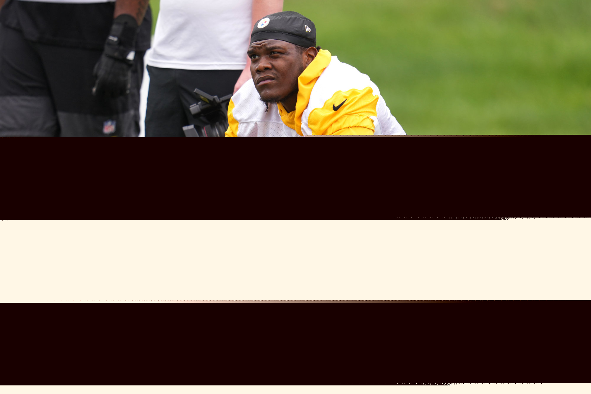 Broderick Jones not worried about future with Steelers