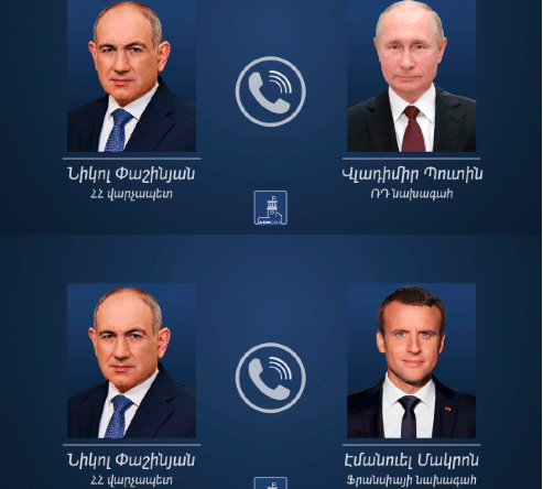 Après Macron, Poutine : les remarquables entretiens téléphoniques de Nikol Pachinian