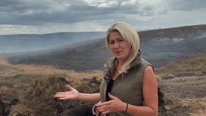 Blaenavon wildfire should be declared a 'national emergency', says MS
