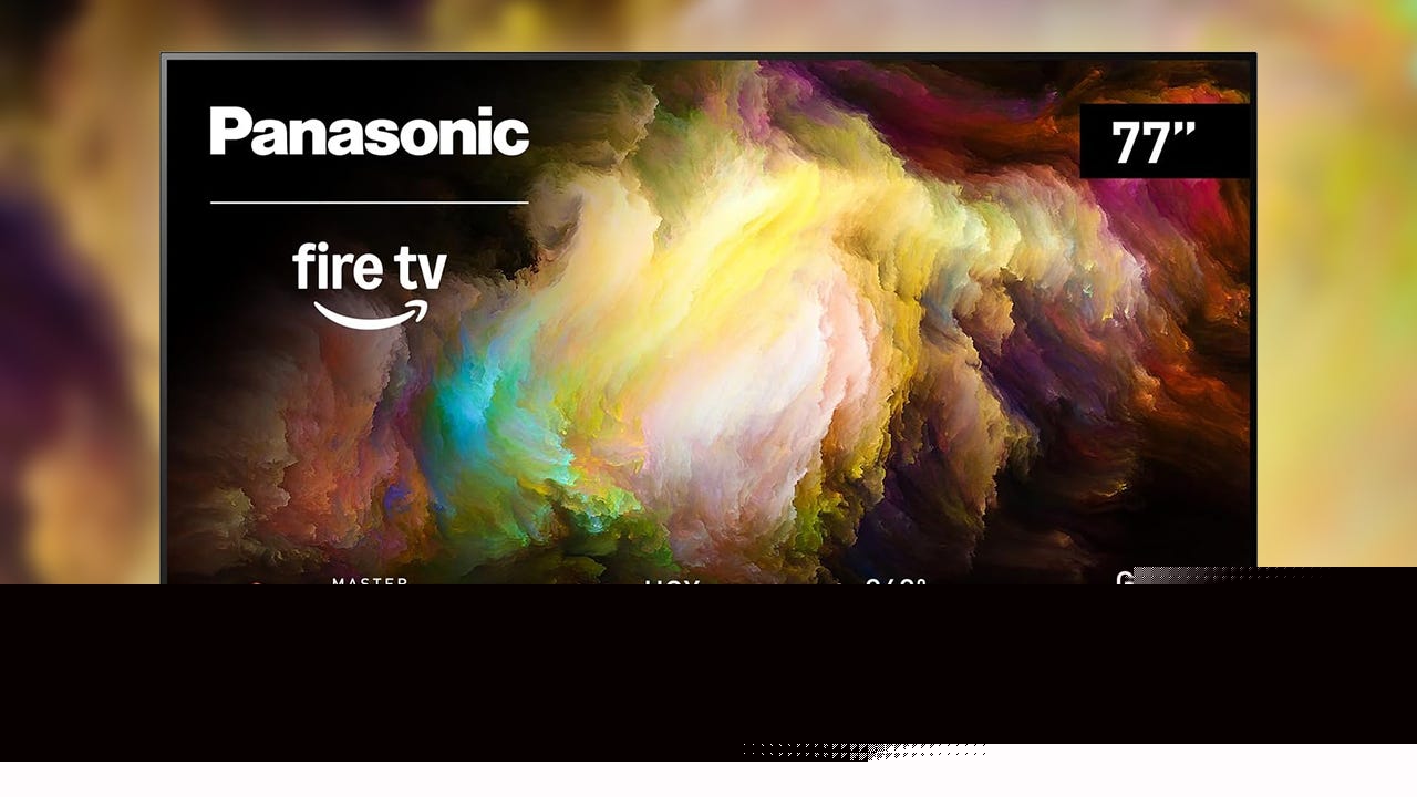 The Massive 77" Panasonic Z8BA 4K OLED Fire TV Drops to Just $1,199.99 Shipped