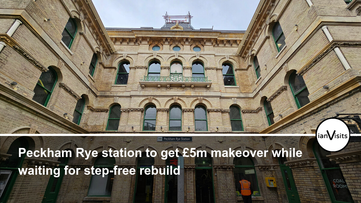 Peckham Rye station to get £5m makeover while waiting for step-free rebuild