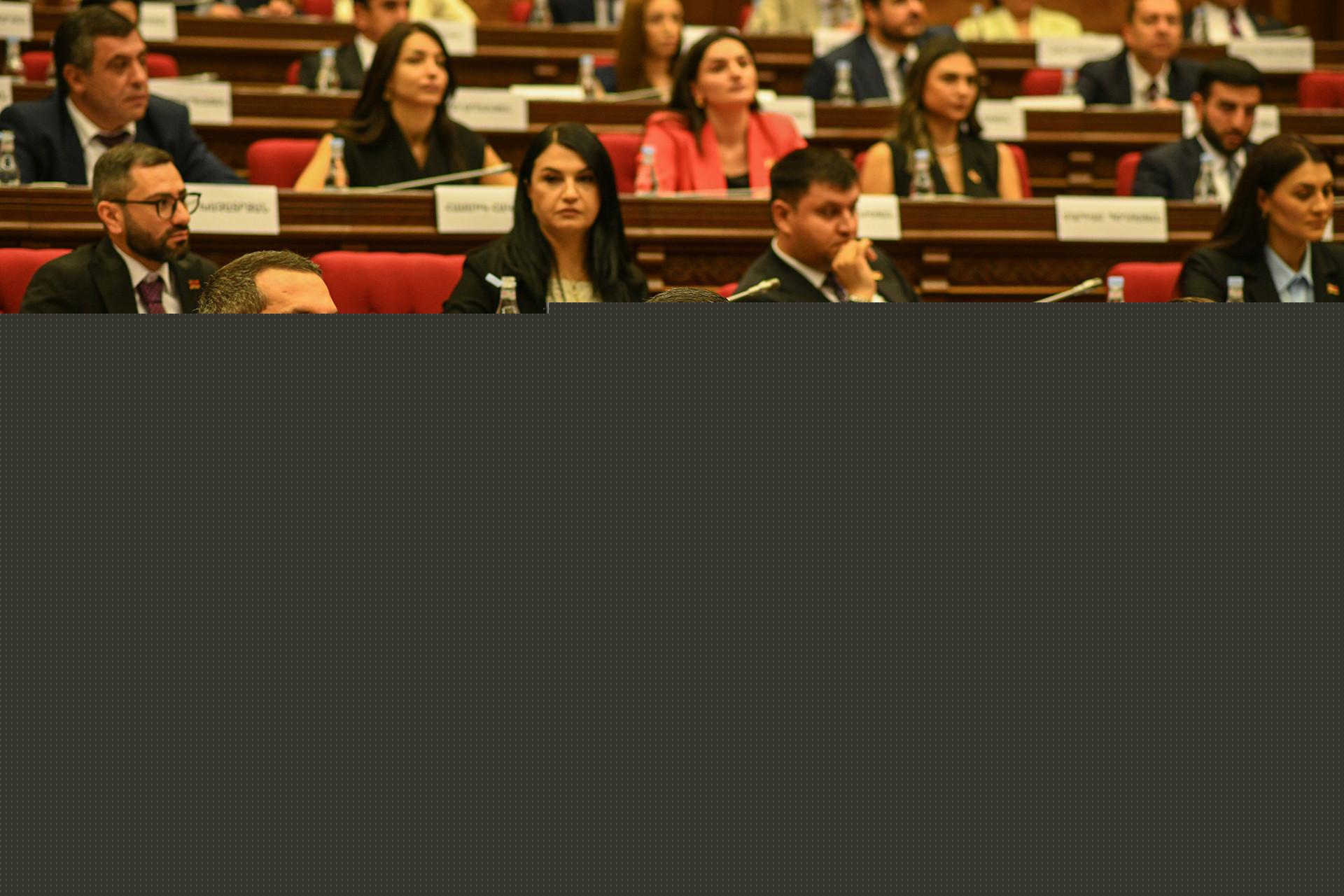 Լարվածությամբ ու կաթողիկոսի բացակայությամբ մեկնարկեց 9-րդ գումարման ԱԺ առաջին նիստը