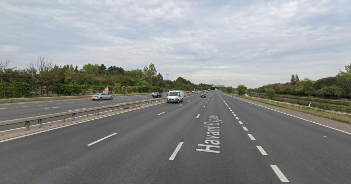 Smoking car fled the scene after three car hit-and-run on busy dual-carriageway