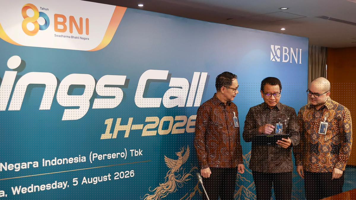 BNI Kantongi Laba Rp 10,8 Triliun, Kucuran Kredit Naik 24,4% di Semester I