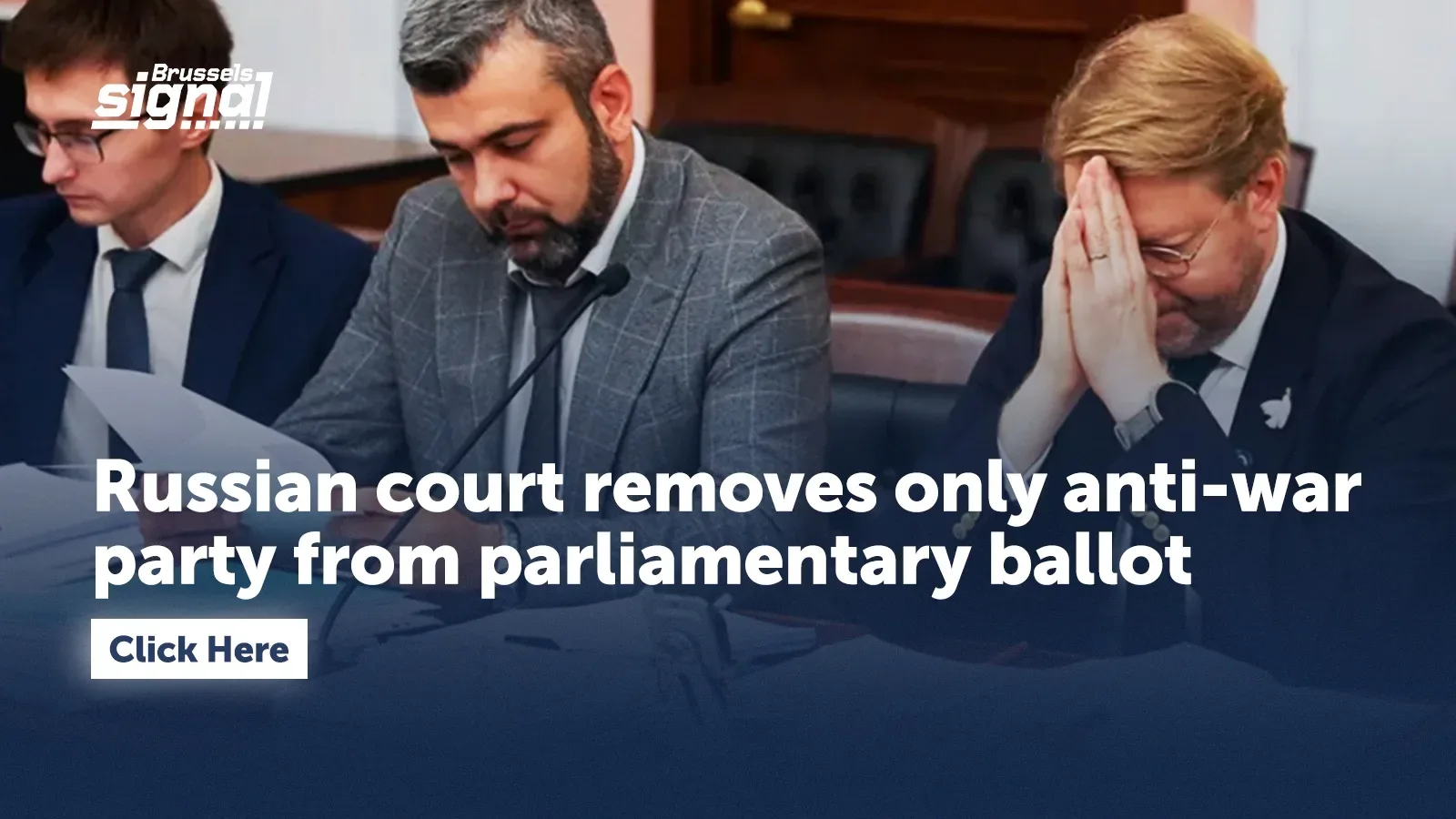 Russian court removes only anti-war party from parliamentary ballot