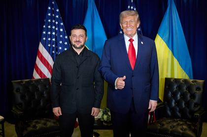 Zelenski agradeció el inesperado giro de Trump de apoyar a Ucrania en la guerra contra Rusia