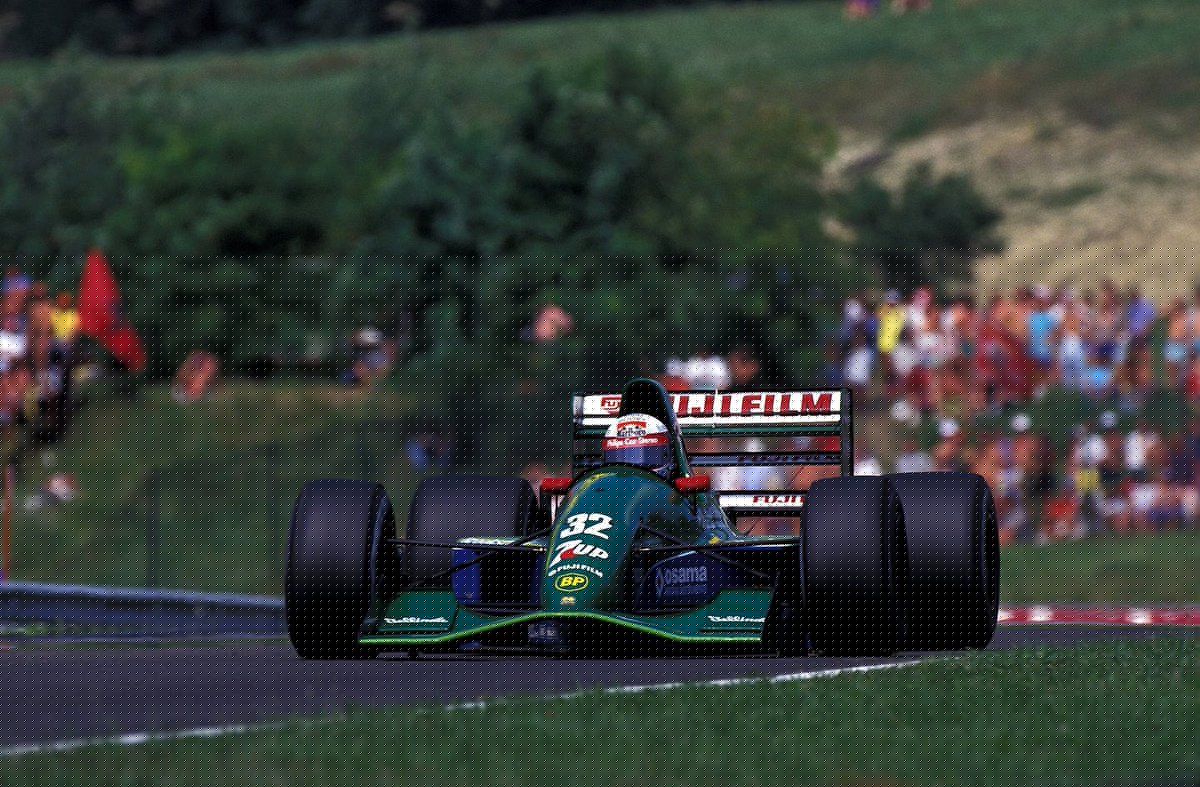 Gachot delivers to Jordan its first Formula 1 landmark