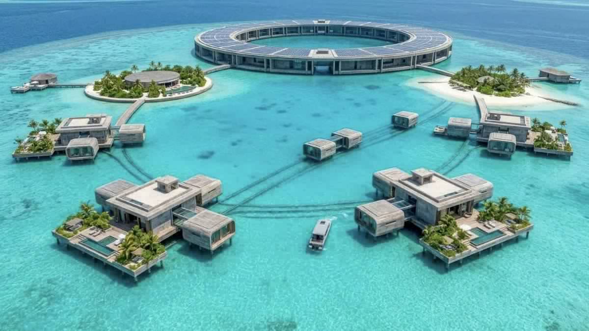 Inside plans for private islands in the Maldives that could be yours... if you have a spare $450million