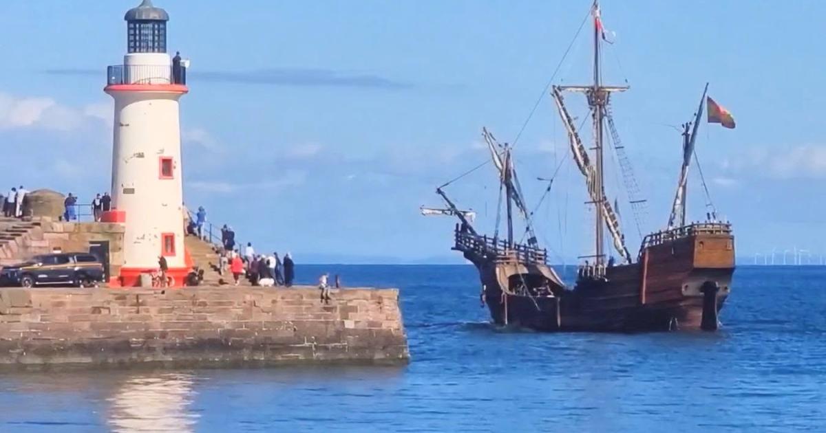 Historic tall ship brings in tourists and visitors adding 'extra dimension' to town