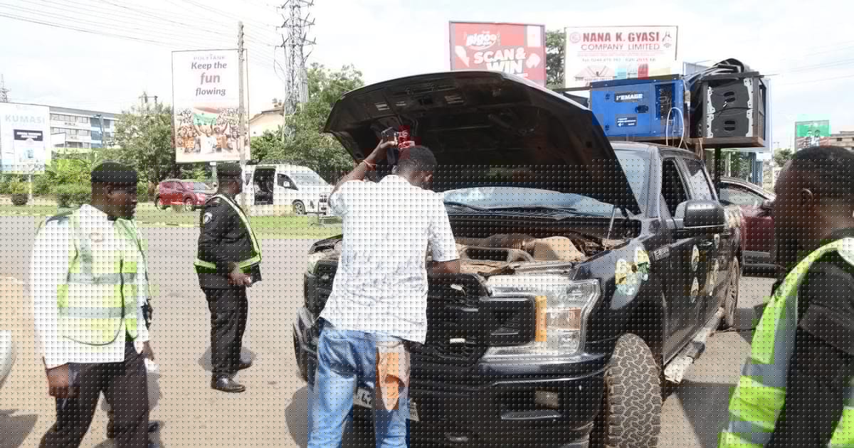 Police seize illegal sirens, strobe lights from 11,292 vehicles nationwide