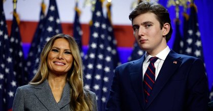 Melania gushes over 'incredible' Barron claiming son was behind Trump campaign decisions