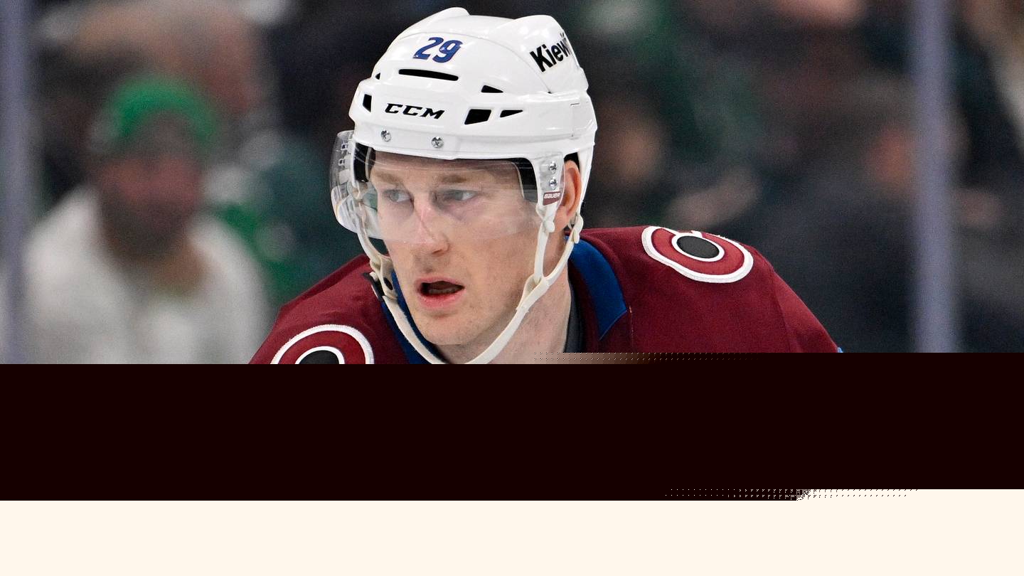 Nathan MacKinnon could walk away today and still be a Hall of Famer