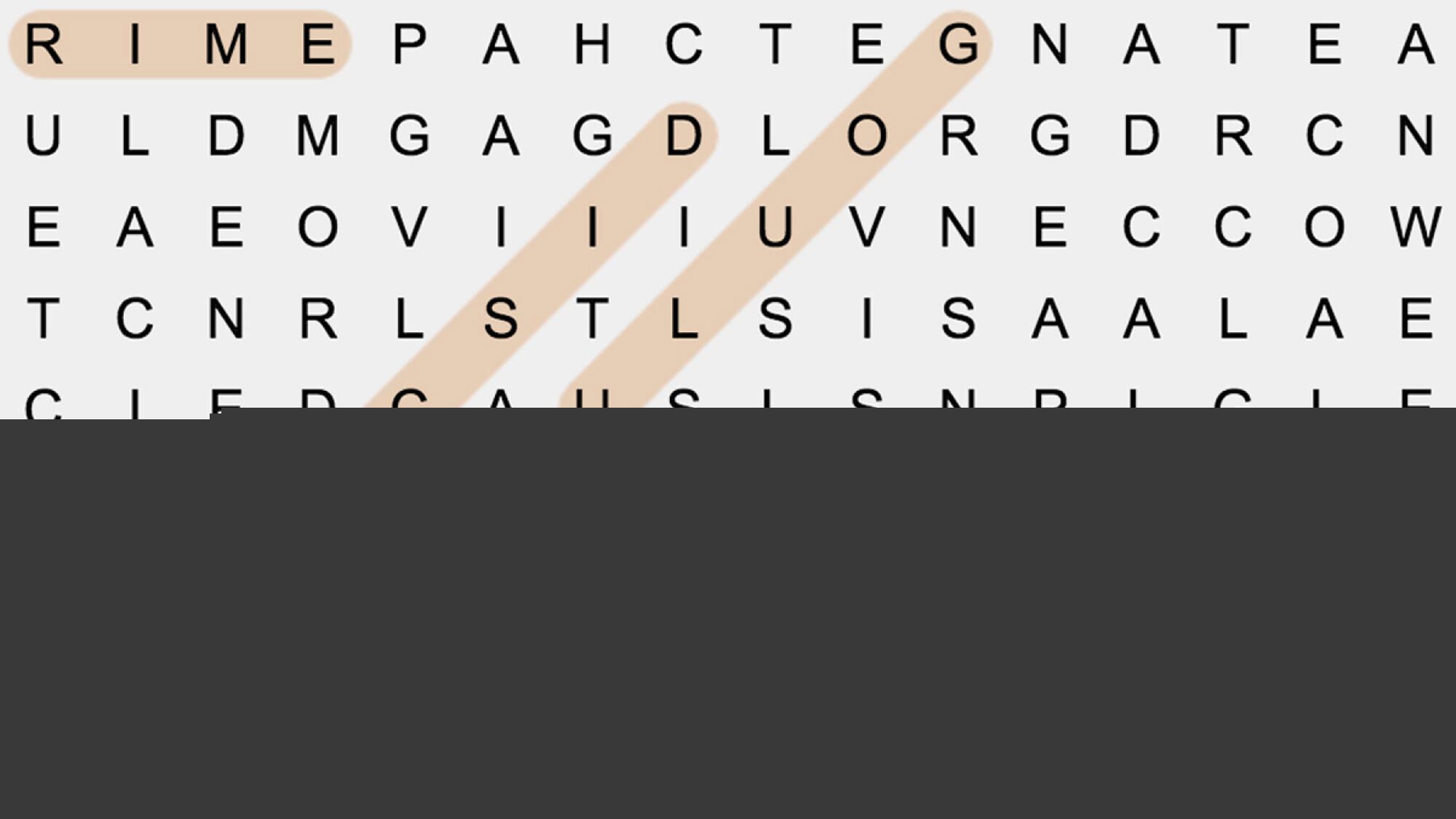 Mots mélangés gratuits - 7 août 2026 Grille n°7
