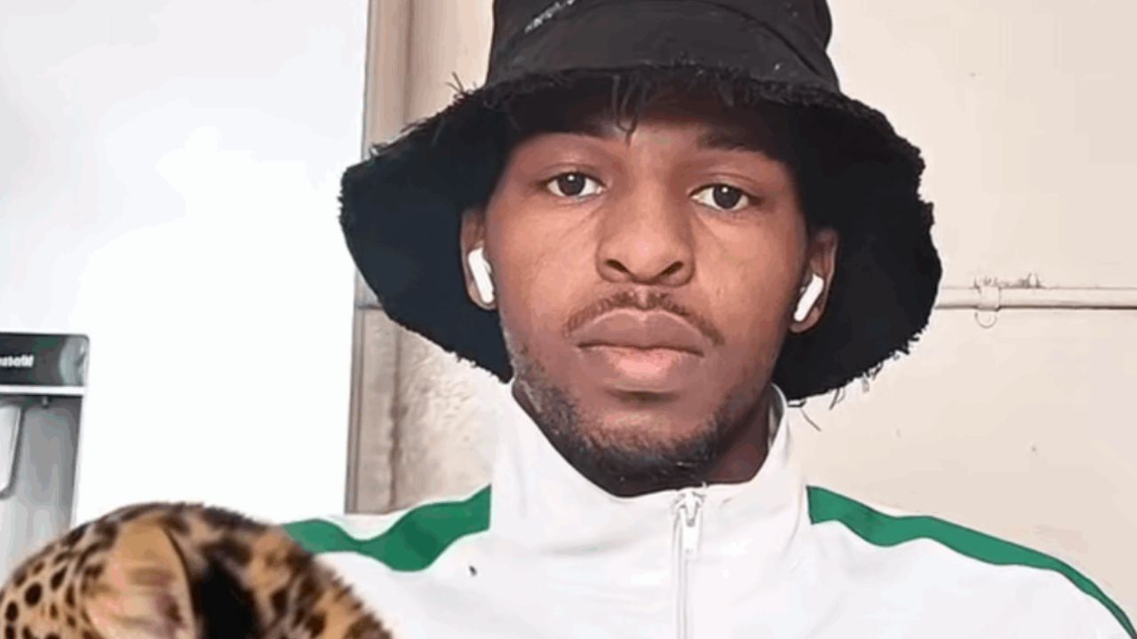 Mzansi man trends as he raises leopard at home