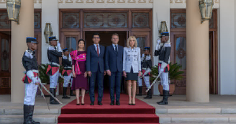 Déplacement à Madagascar.