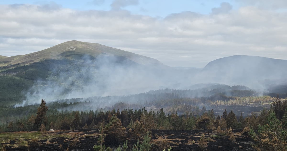 Residents ‘upset and angry’ amid Cairngorms wildfire evacuation orders