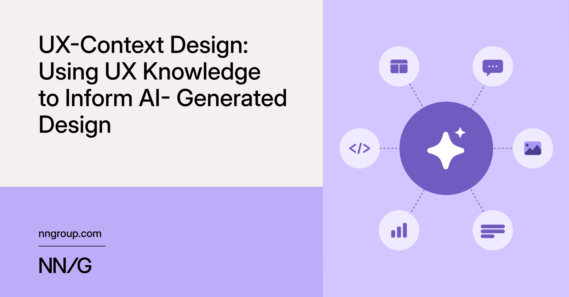 UX-Context Design: Using UX Knowledge to Inform AI-Generated Design