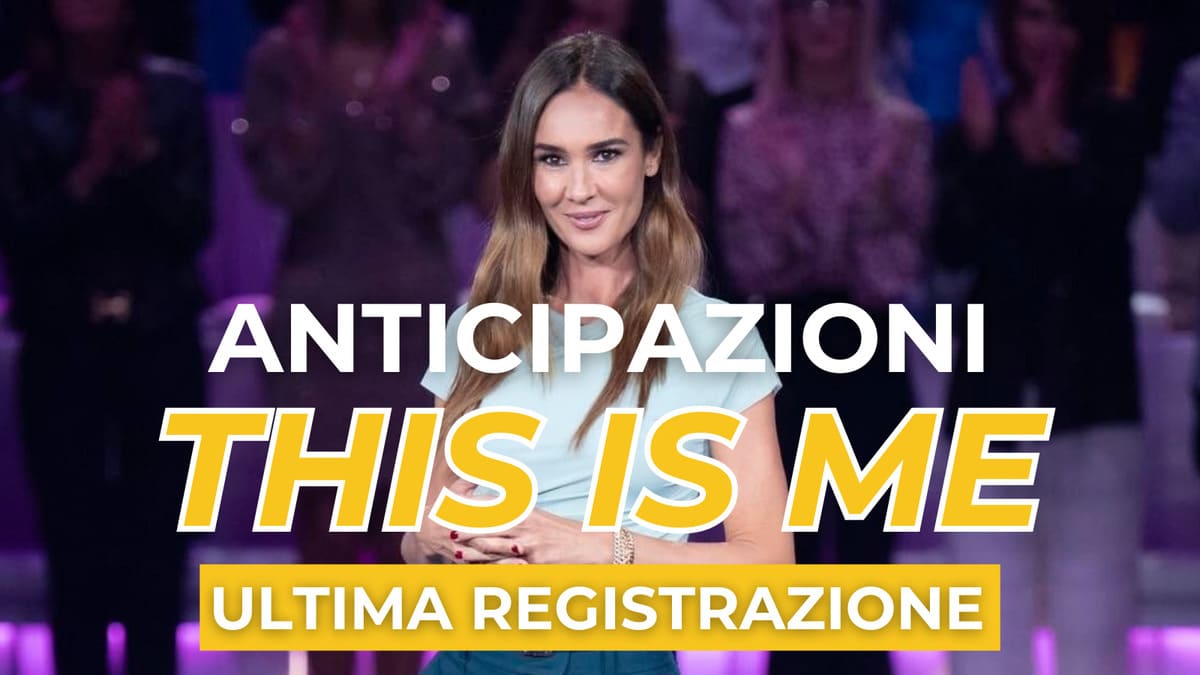 This is me 2025 ospiti: da Lorella Cuccarini a Gerry Scotti | Spoiler