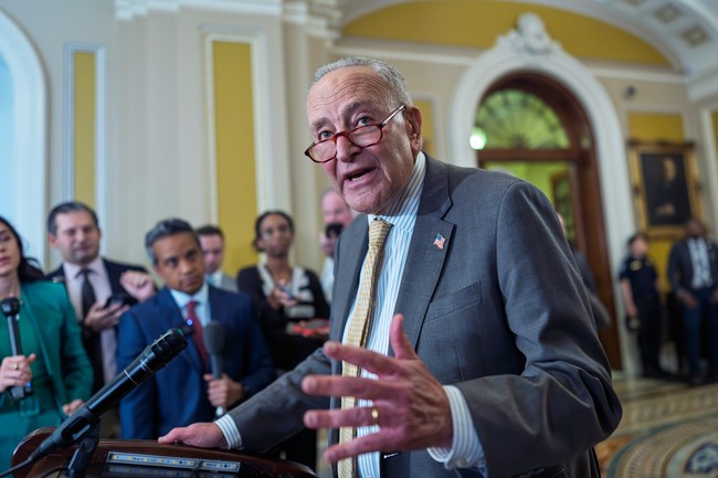 Here's the Scoop on Shutdown Deal Reportedly in the Works Between the White House and Schumer