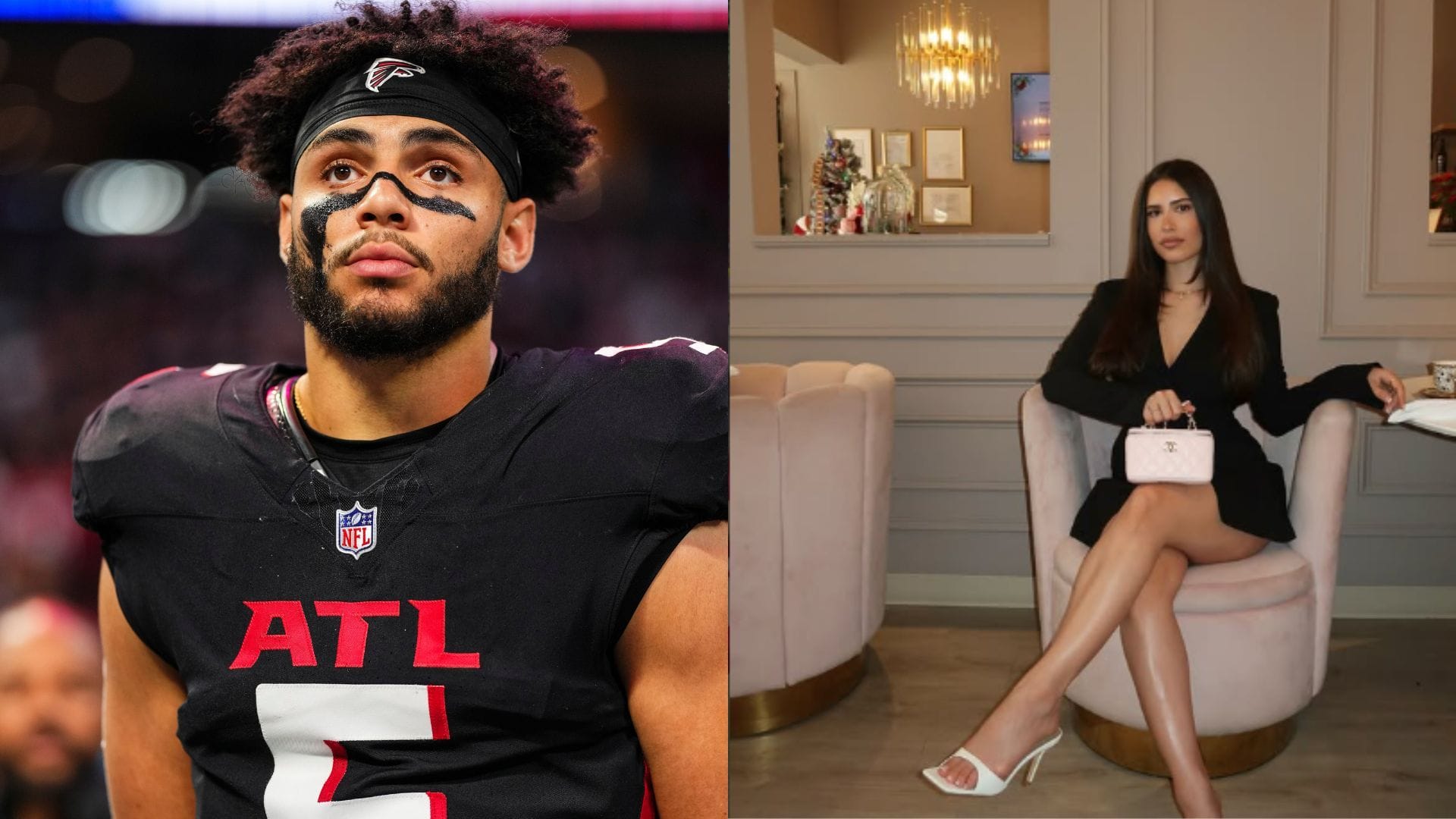 Drake London's gf Sofia Gabay preps in sports bra and zip up jacket for gymday, 1 day after Vegas date with Falcons star