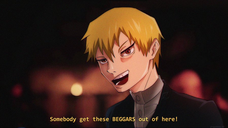 Somebody Get These Beggars Out Of Here - JJK Edit