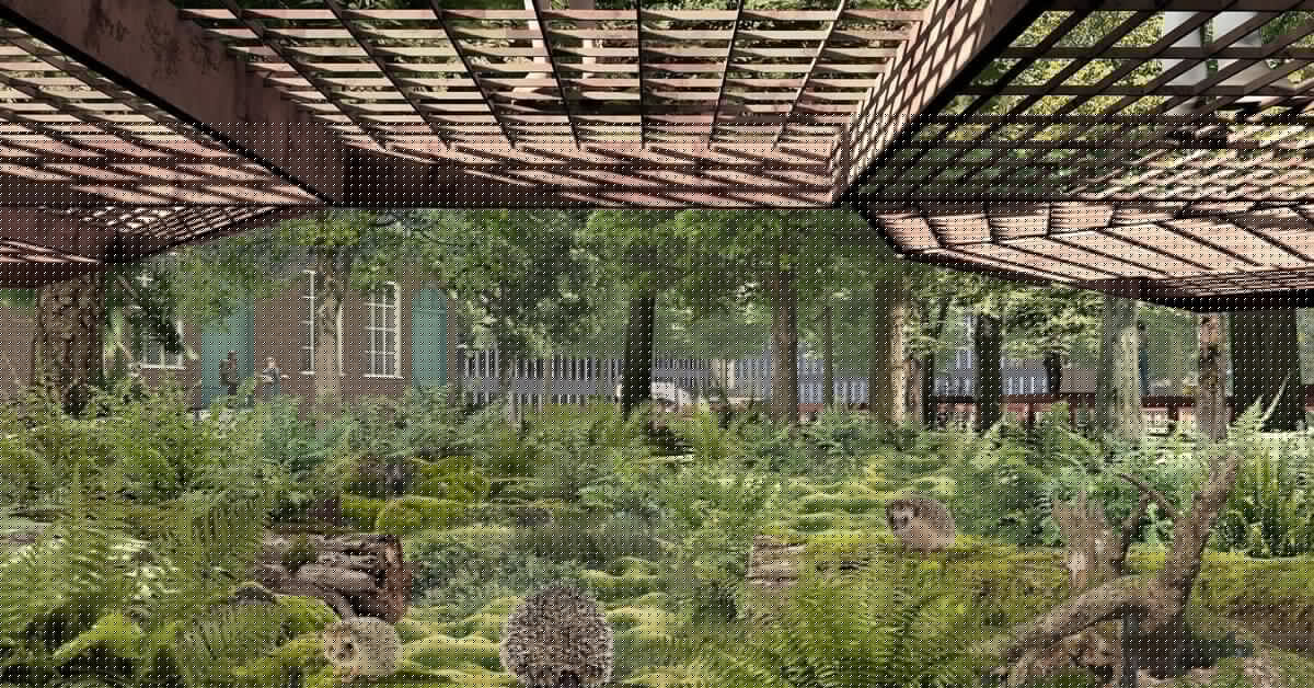 urban living library transforms fragmented city spaces into biodiverse ecological corridors