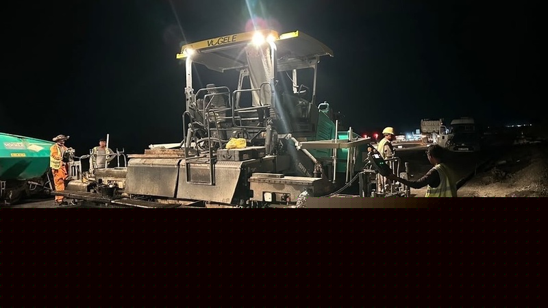 Northern bypass road construction carried out round-the-clock to ensure timely completion