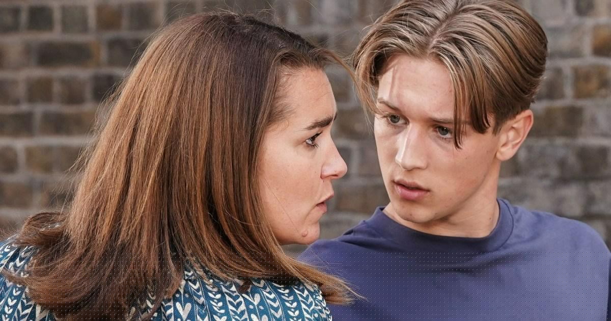 Harrowing scenes in EastEnders as Joel violently attacks Vicki