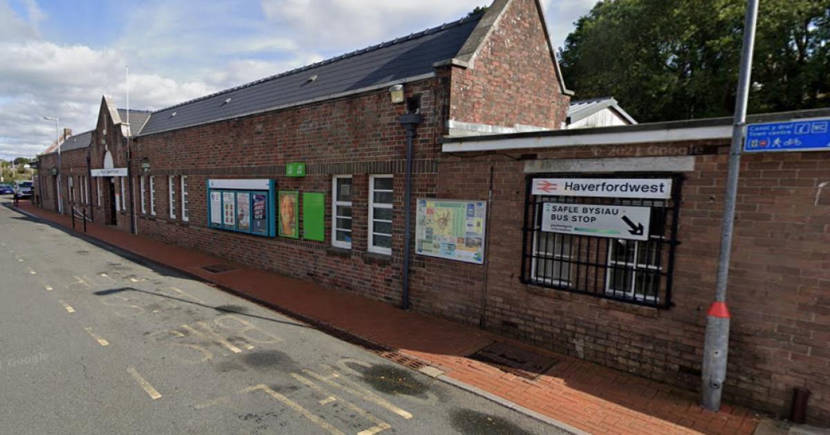 Person attacked by boys, 14 and 15, at Pembrokeshire railway station
