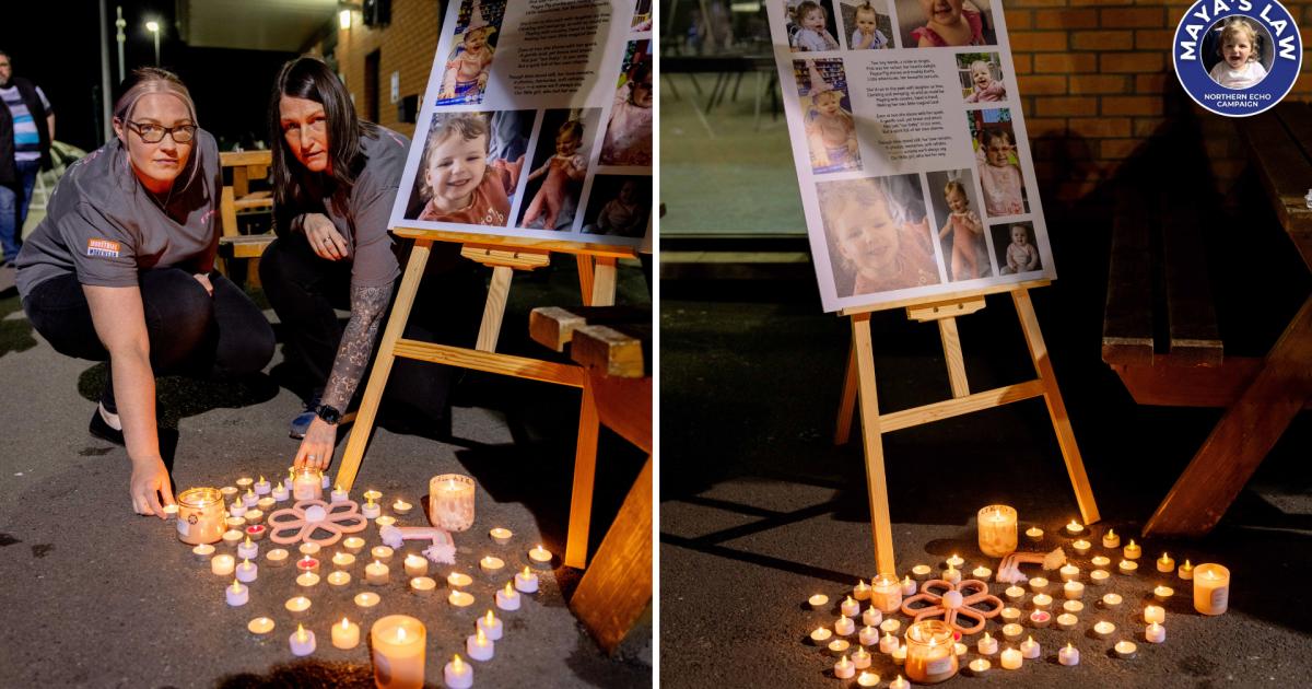 Forever in our hearts: Murdered County Durham toddler's family hold poignant memorial