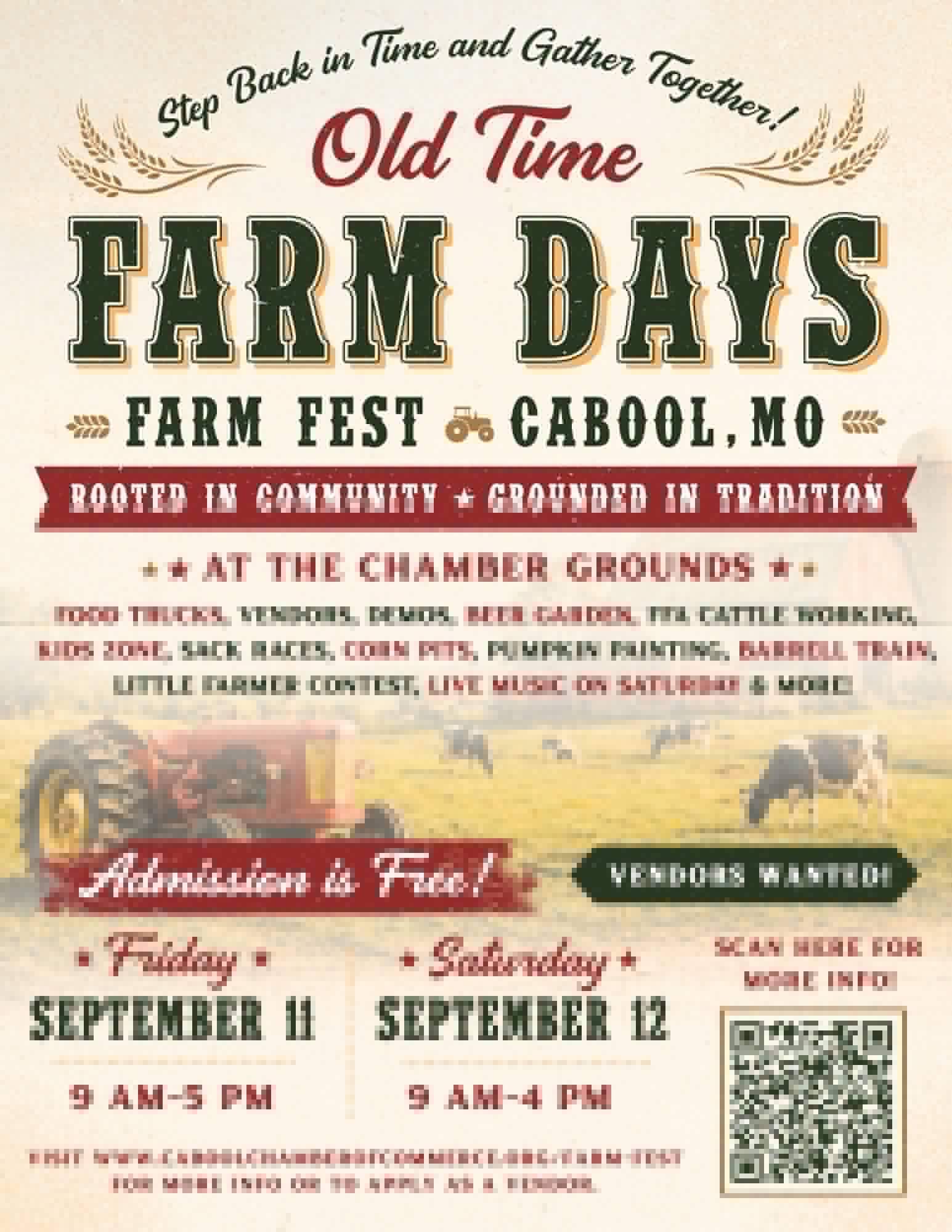 Vendors Being Sought for Cabool Farm Fest in September