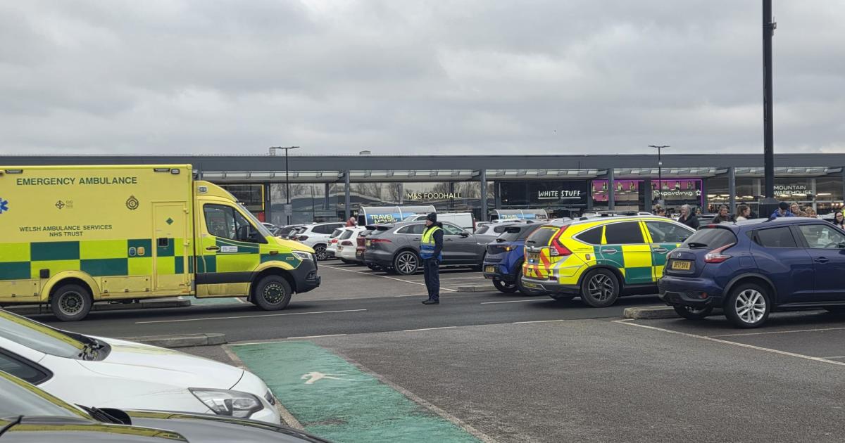 LIVE: Emergency services at incident at Broughton Shopping Park