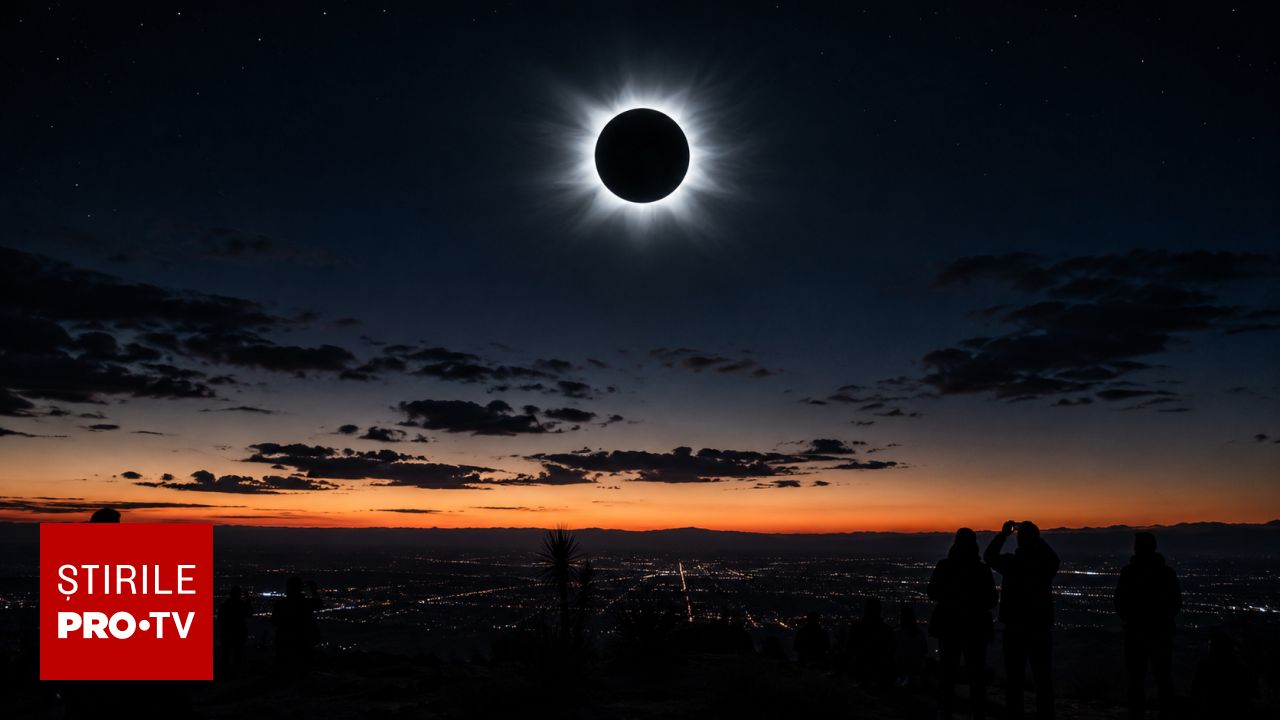 Locul din România de unde se va vedea cel mai bine eclipsa de soare din 12 august